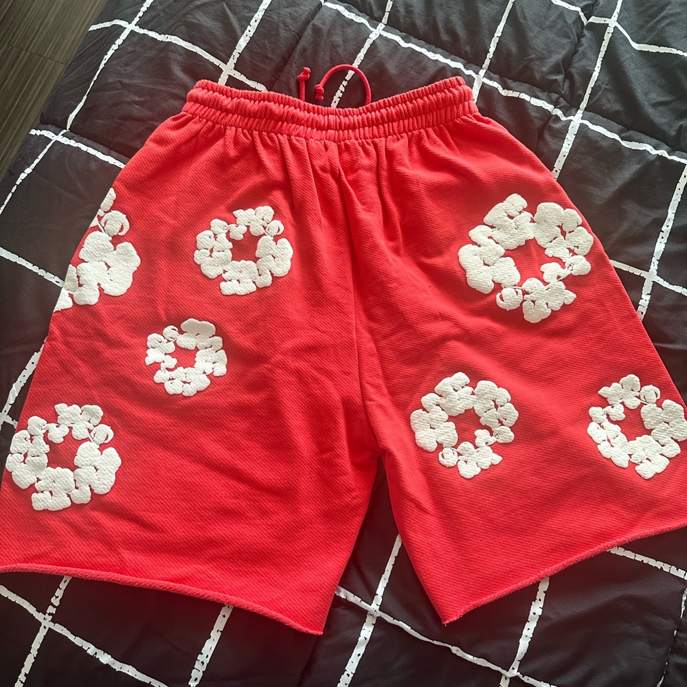 Brand New Denim Tears cotton shorts Medium